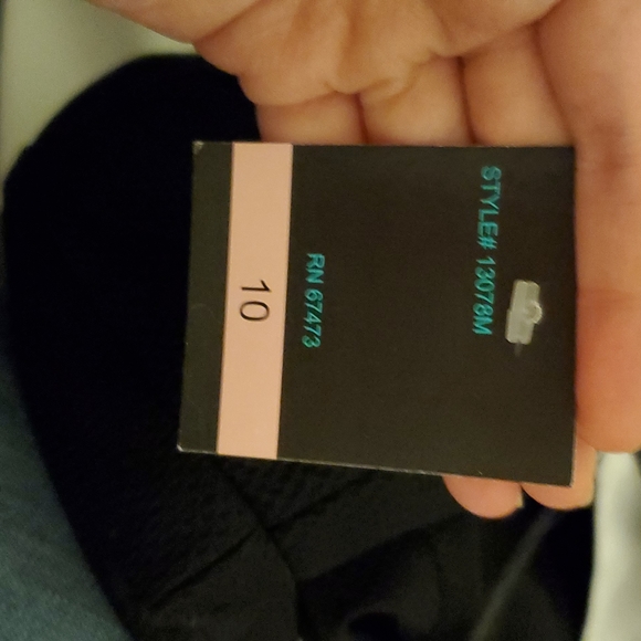 GABBY SKYE Pique Knit Fit-and-Flare Dress - Picture 6 of 9